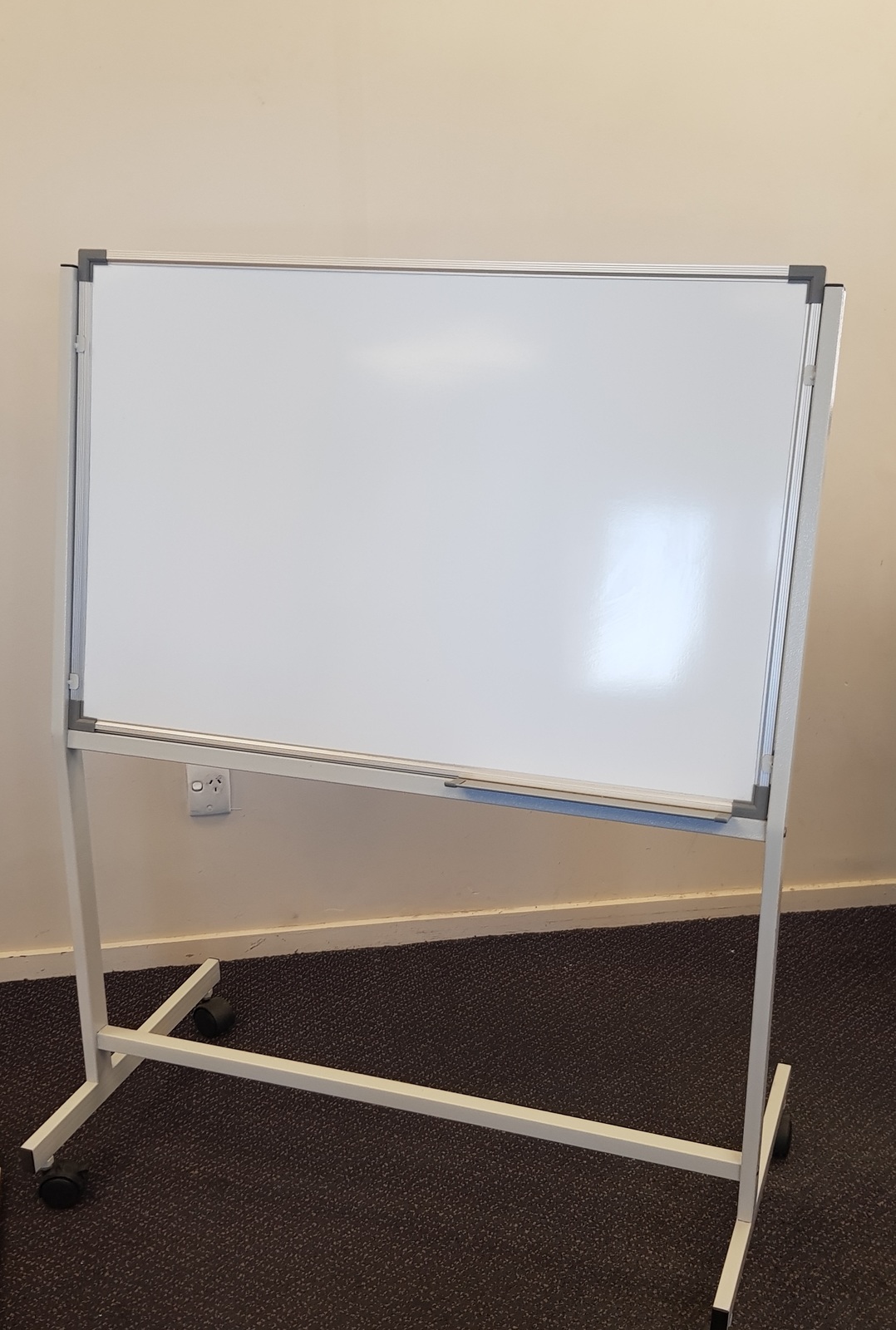 Whiteboard On Angled Stand Whiteboard On Angled Stand