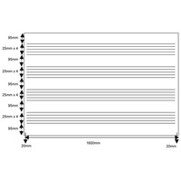MUSIC LINES WHITEBOARD  