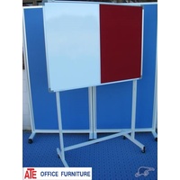 DUAL RED VELVET/WHITEBOARD