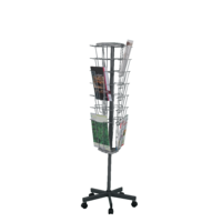 ROTATING MAGAZINE MOBILE STAND