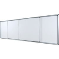SLIDING WHITEBOARD 1.2 x 3.6 m