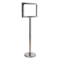 SIGNBOARD STAINLESS STEEL A4