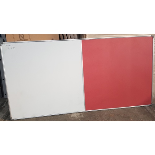DUAL PINK FOAM/WHITEBOARD