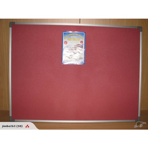 PINK FOAM NOTICEBOARD CABINET 
