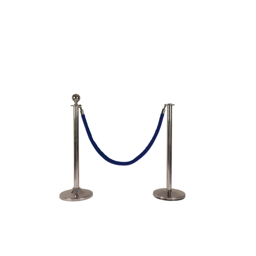 Q-UP BLUE VELVET ROPE 1.5m