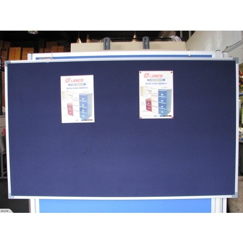 BLUE VELVET NOTICEBOARD 